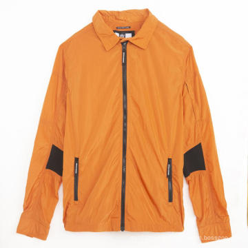 men's fashion design soft nylon jacket